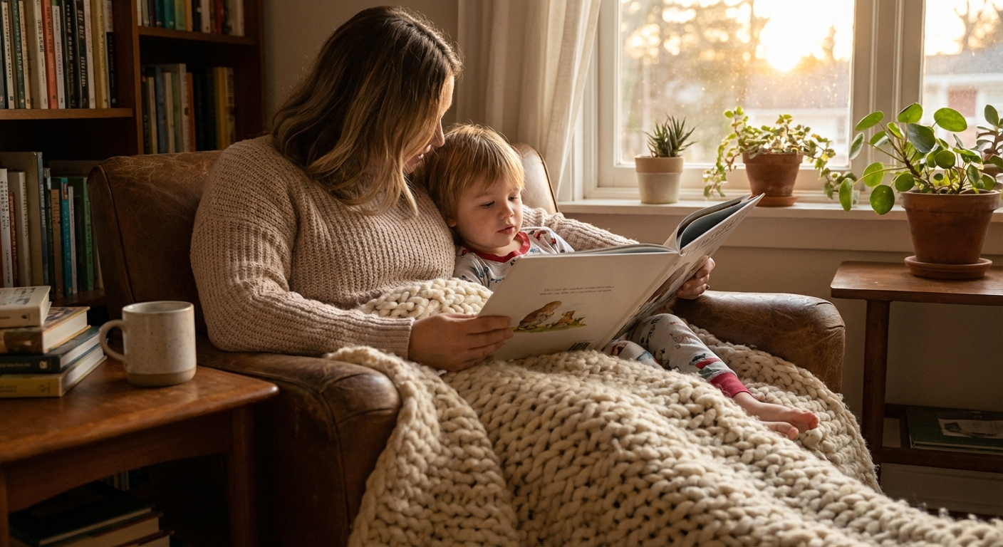 Vanem ja laps loevad